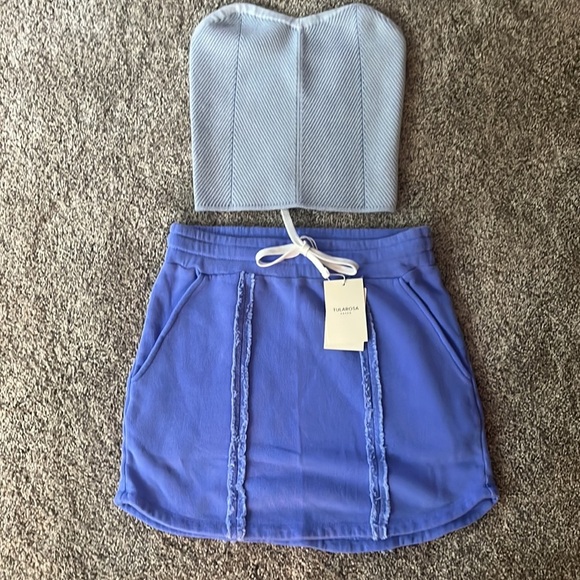 NWT TULAROSA GREEN MARGAUX SKIRT FROM REVOLVE, size small - Picture 6 of 6